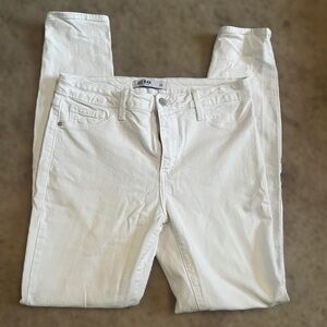 Just Black Women's Skinny Jeans - White